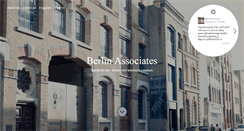 Desktop Screenshot of berlinassociates.com
